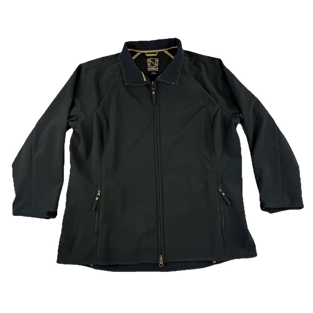 Noble Outfitters Softshell Jacket Womens XXL Equestrian Hiking‎ Outdoors Horses